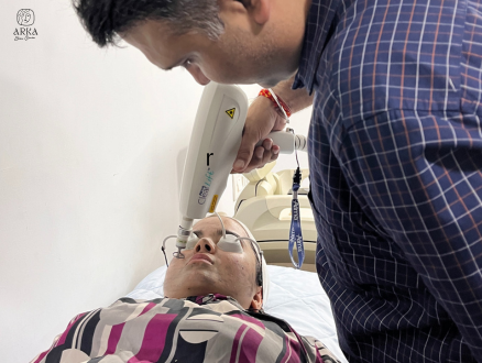 Facials at arka skin clinic